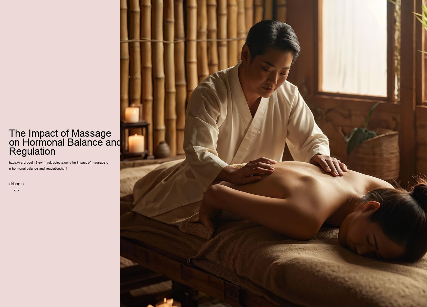 The Impact of Massage on Hormonal Balance and Regulation